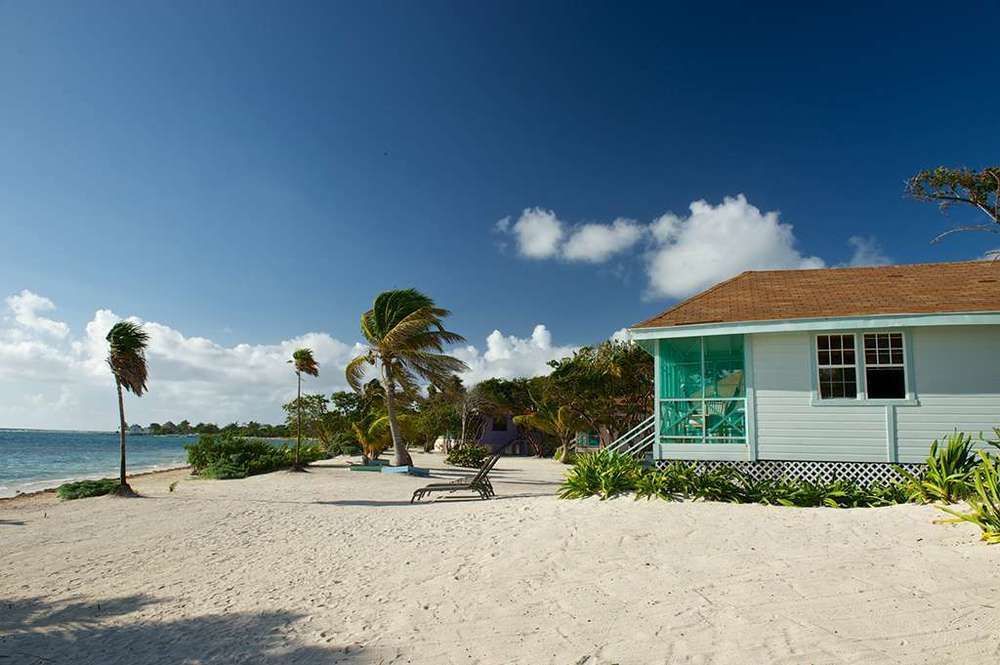 Blackbird Caye Resort Turneffe Atoll Exteriör bild
