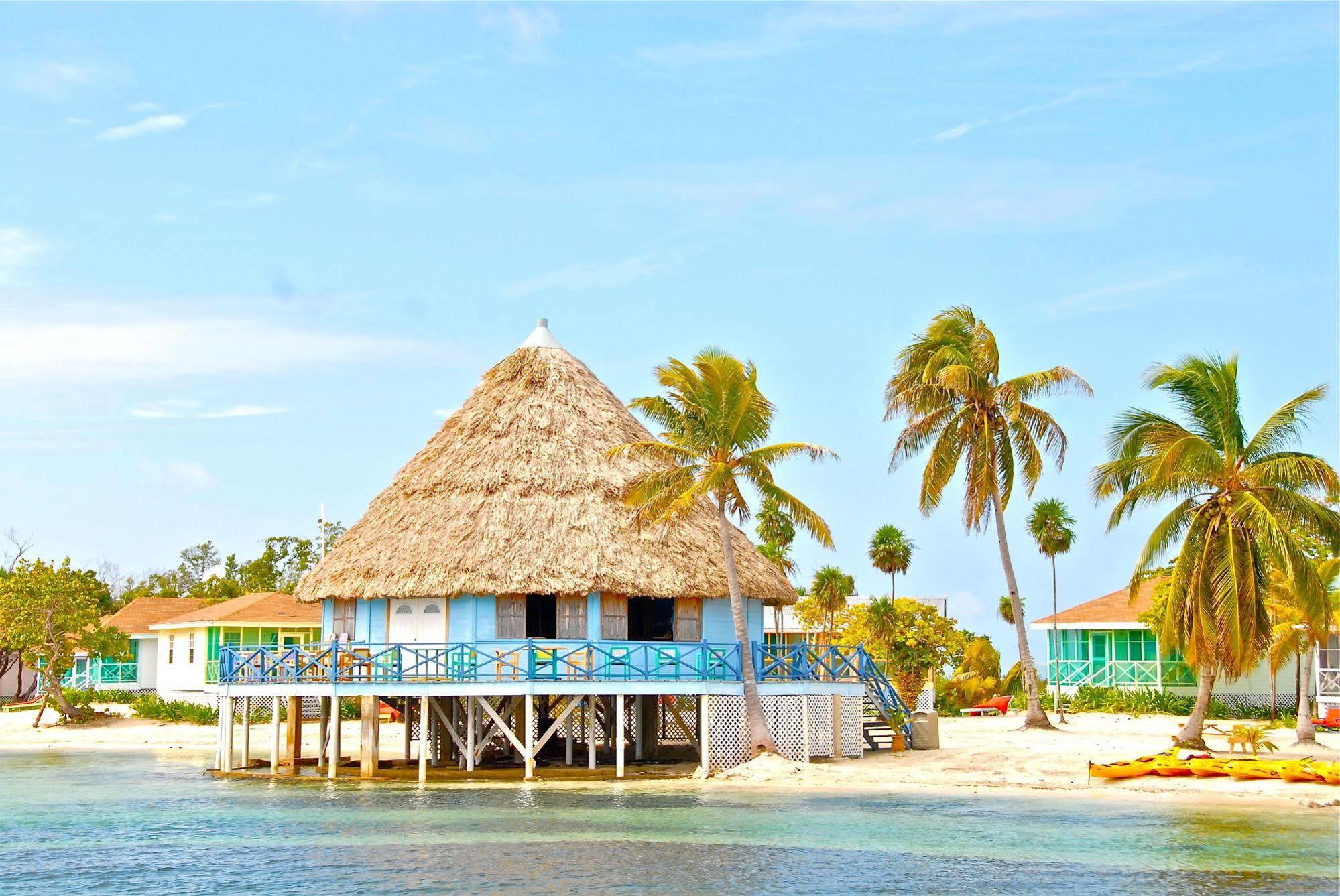 Blackbird Caye Resort Turneffe Atoll Exteriör bild